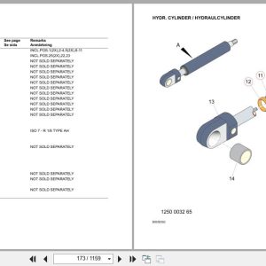 Atlas Copco Boomer S1D Spare Parts Catalog 8991977000 (2)
