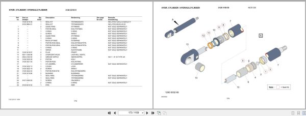 Atlas Copco Boomer S1D Spare Parts Catalog 8991977000 (2)