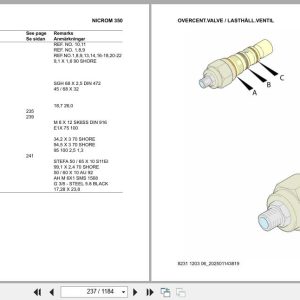 Atlas Copco Boomer S1D Spare Parts Catalog 8999228500 (2)