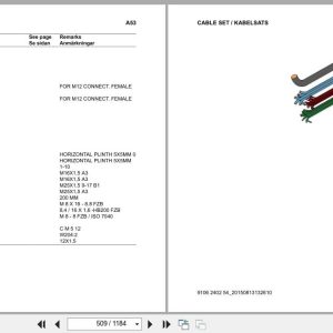Atlas Copco Boomer S1D Spare Parts Catalog 8999228500 (3)