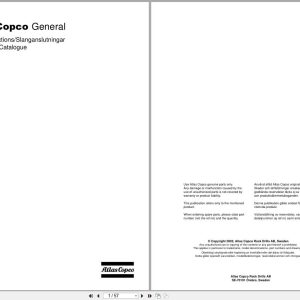 Atlas Copco General Hose Connections Spare Parts Catalog 9853053220d EN SV (1)