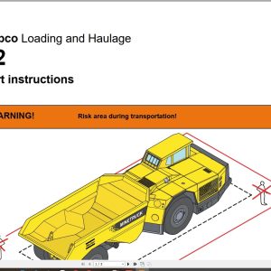 Atlas Copco Loading And Haulage Mt42 Service Maintenance Instruction Manuals (2)