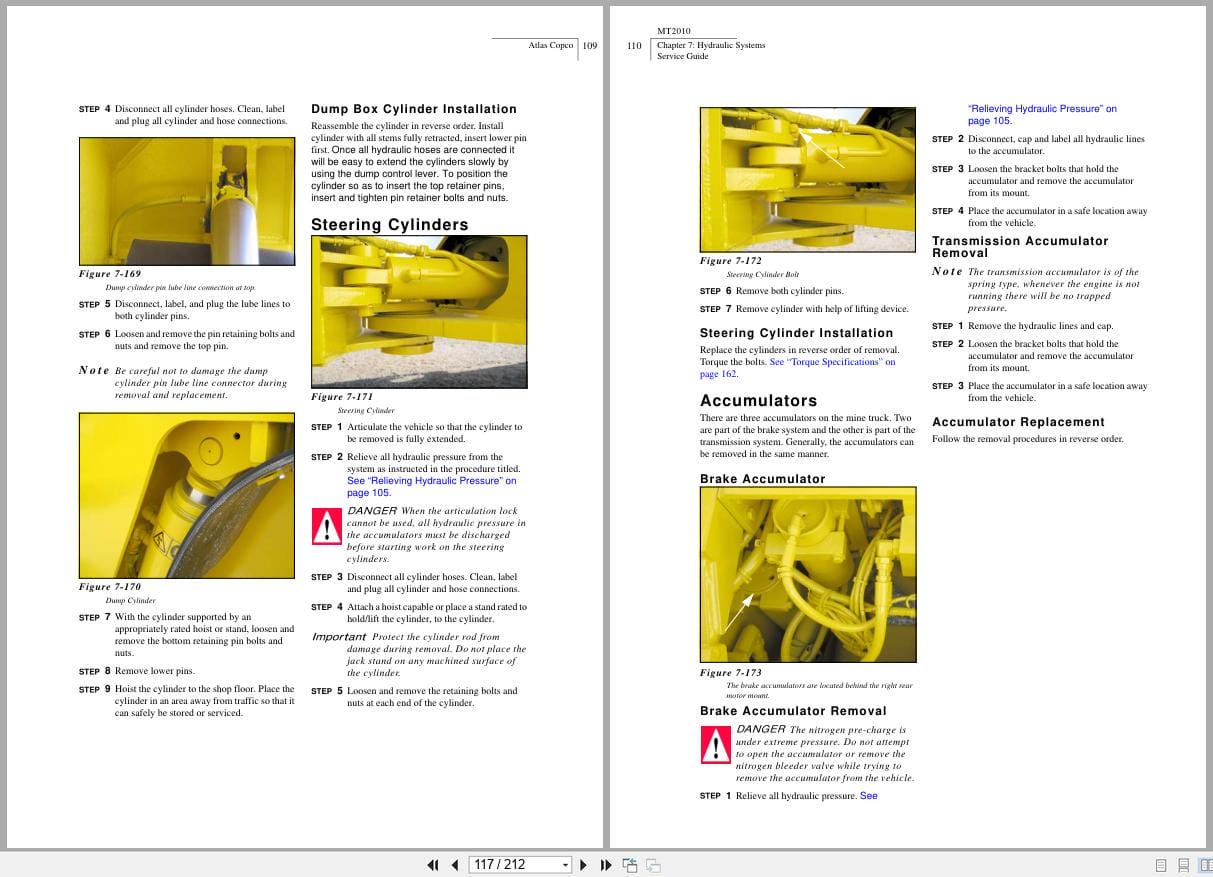 Atlas Copco MineTruck MT2010 Service Guide 9852178701a EN (3)