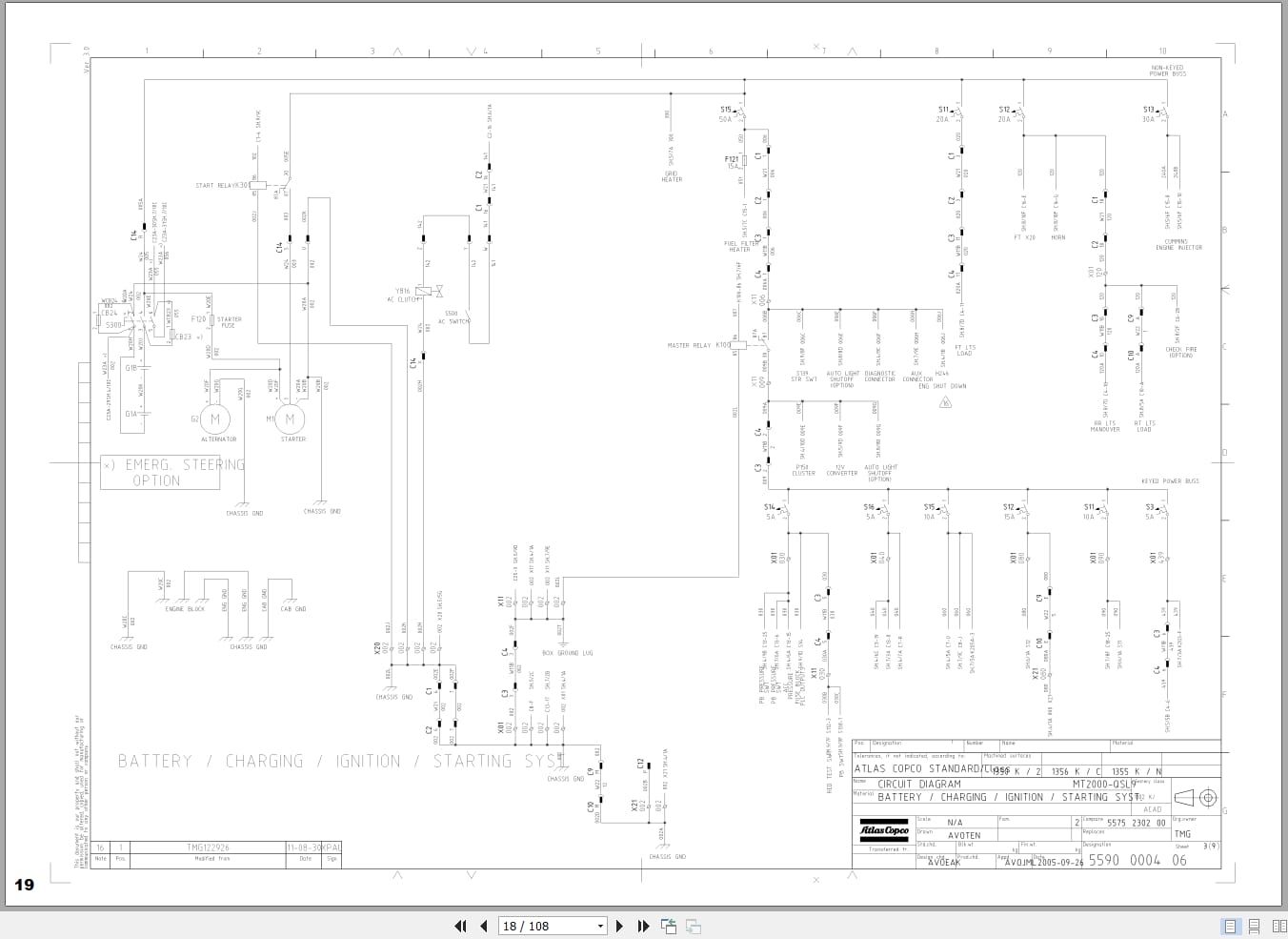Atlas Copco Minetruck MT2010 Diagrams and Drawings 8997436700 EN (2)