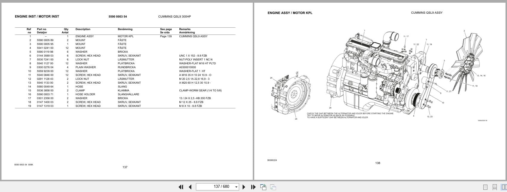 Atlas Copco Minetruck MT2010 Spare Parts Catalog 8997436700 EN SV (2)