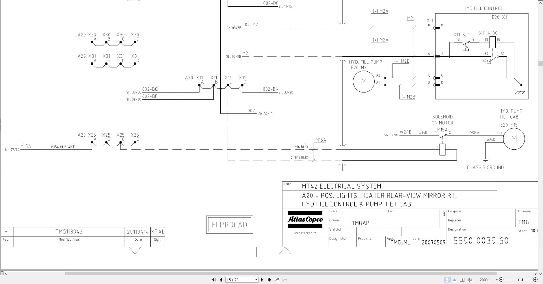 Atlas Copco Minetruck MT42 Diagrams and Drawings 8997359400 EN (2)
