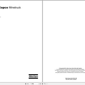 Atlas Copco Minetruck MT42 Diagrams and Drawings 8997407800 EN (1)