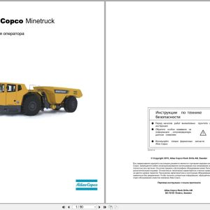 Atlas Copco Minetruck MT42 Operators Manual 9852183313g RU (1)