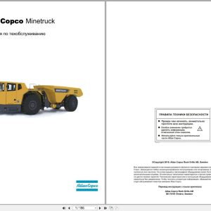 Atlas Copco Minetruck MT42 Safety Instruction 9852183413a RU (1)