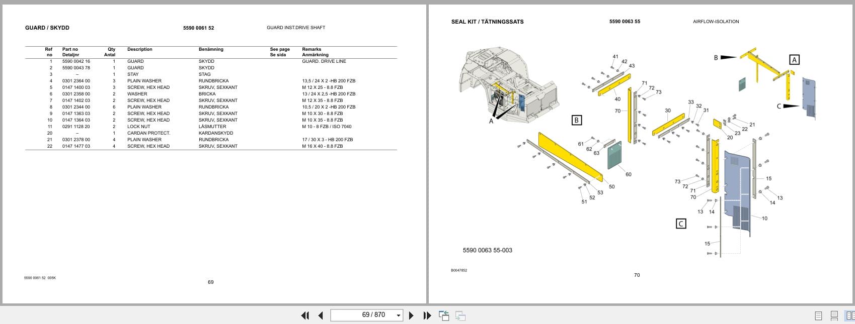 Atlas Copco Minetruck MT42 Spare Parts Catalog 8997302100 EN SV (2)