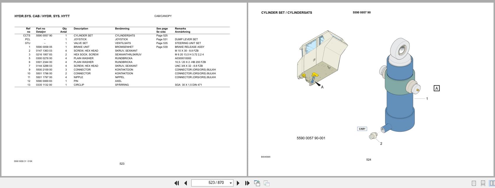 Atlas Copco Minetruck MT42 Spare Parts Catalog 8997302100 EN SV (3)
