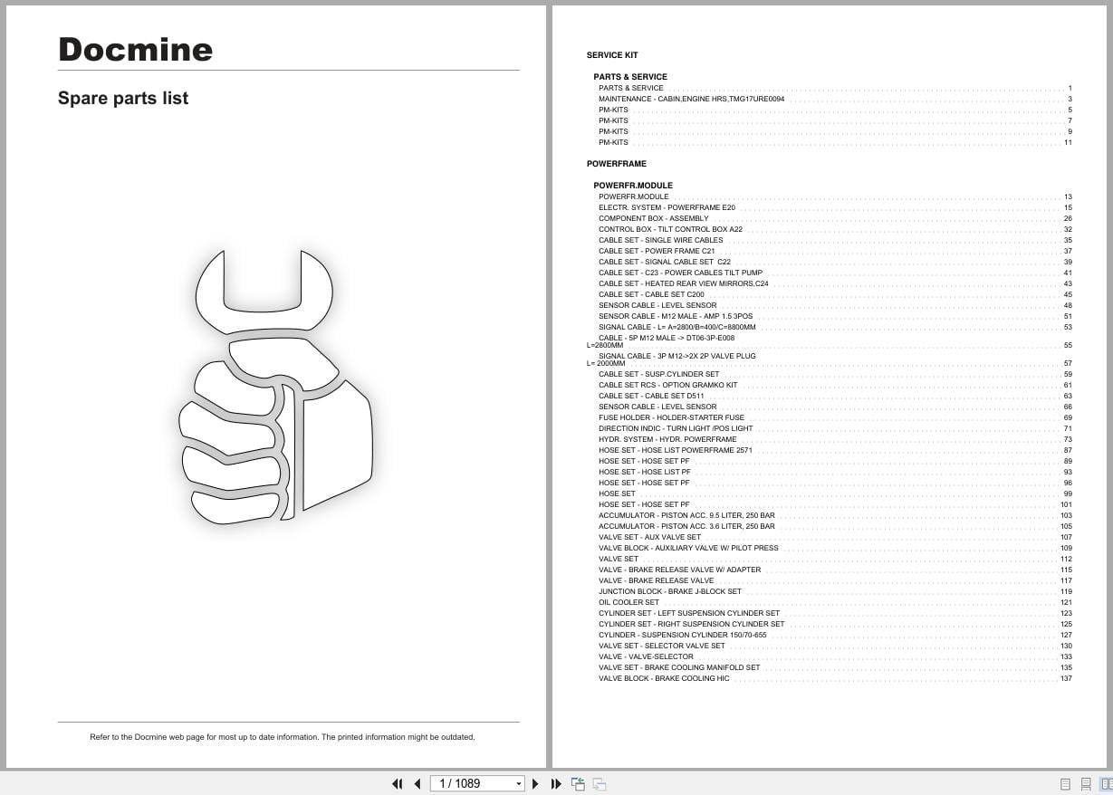 Atlas Copco Minetruck MT42 Spare Parts Catalog 8997740600 EN (1)