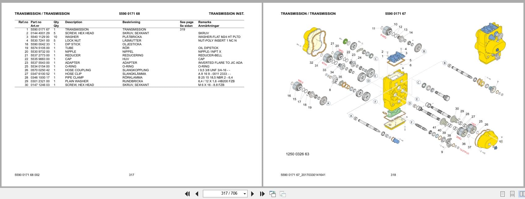 Atlas Copco Minetruck MT431 Spare Parts Catalog 8997648700 EN SV (3)