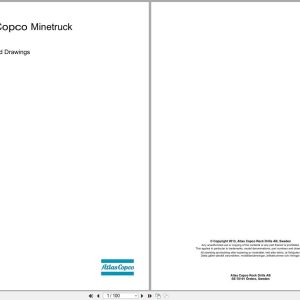 Atlas Copco Minetruck MT431B Diagram and Drawing 8997462500 EN (1)