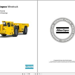 Atlas Copco Minetruck MT431B Diagram and Drawing 8997648700 EN (1)