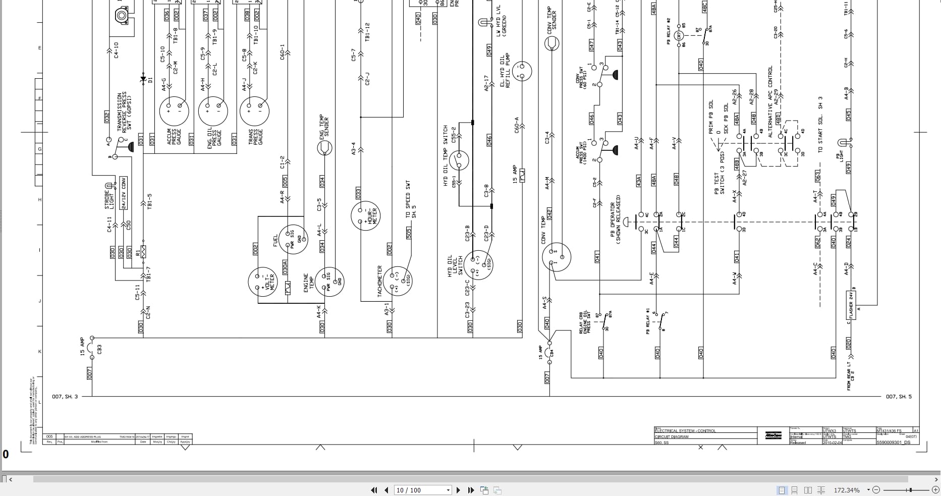 Atlas Copco Minetruck MT431B Diagram and Drawing 8997648700 EN (2)