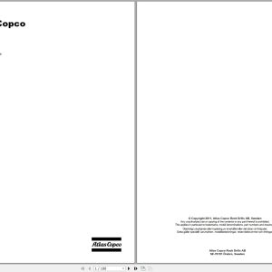 Atlas Copco Rock Bolting Rig Boltec MD Electrical Hydraulic Schematic 8991945000 EN (1)