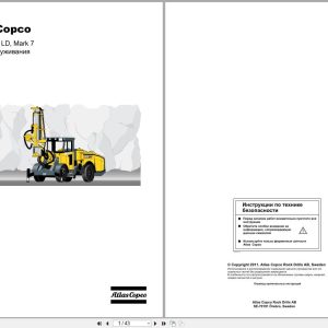 Atlas Copco Rock Bolting Rig Boltec MD LD Mark 7 Operators Manual 9852221713c RU (1)
