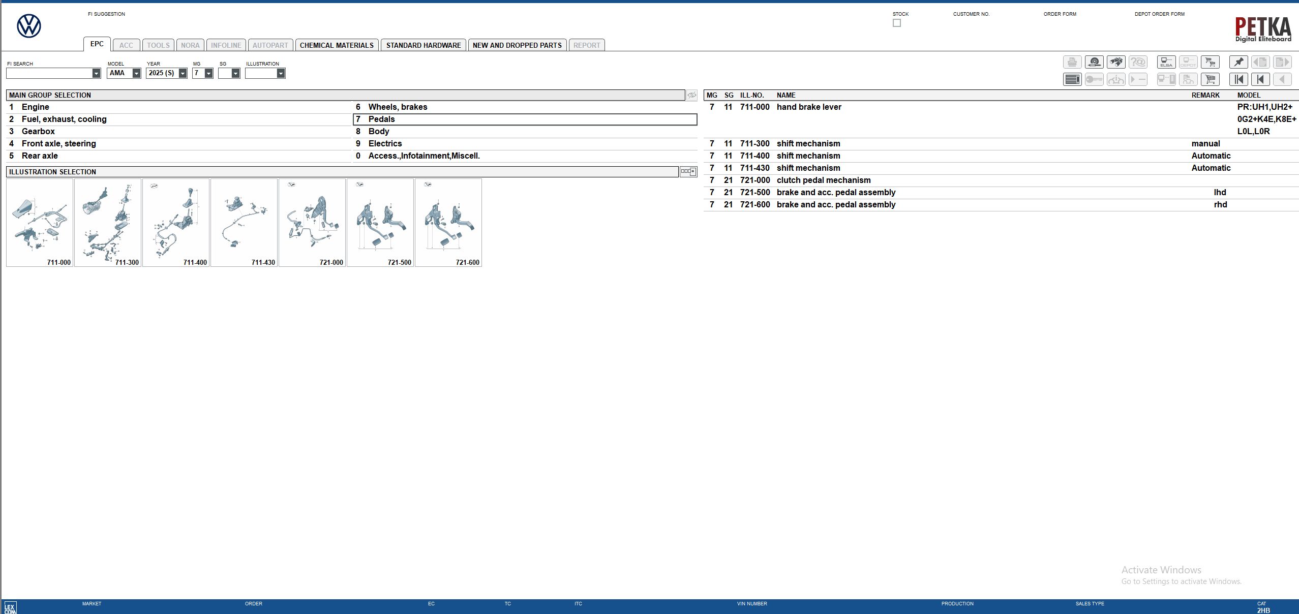 Audi EPC 8.3 10.2025 1624 981 Spare Parts Catalogue 4