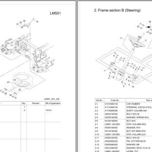 Baroness 5 Unit Reel Mower LM551 Parts Catalog (2)