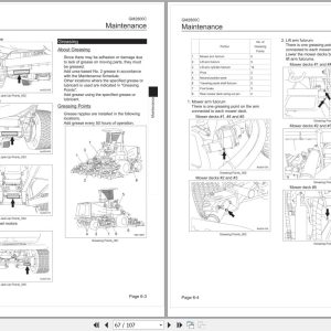 Baroness 5 Unit Rotary Mower GM2800C Operating Manual (2)