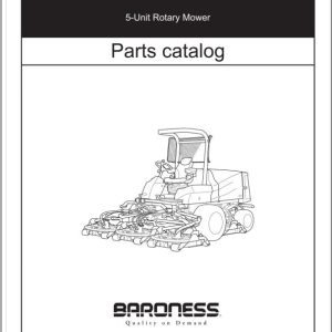 Baroness 5 Unit Rotary Mower GM2800C Parts Catalog (1)