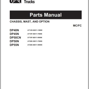 CAT Forklift EU DP50CN Spare Parts Catalog (1)