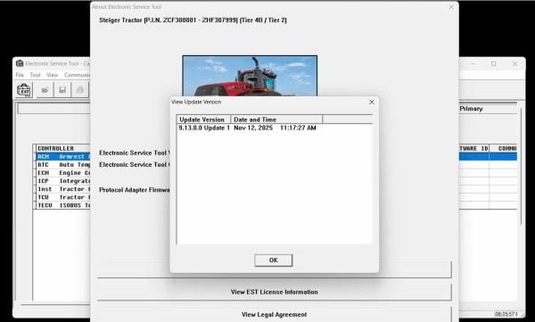 Case CNH EST 9.13 Controller 193 11.2025 Diagnostic Program Remote Cnh Est 9.13 Controller 193 Remote Installation 3