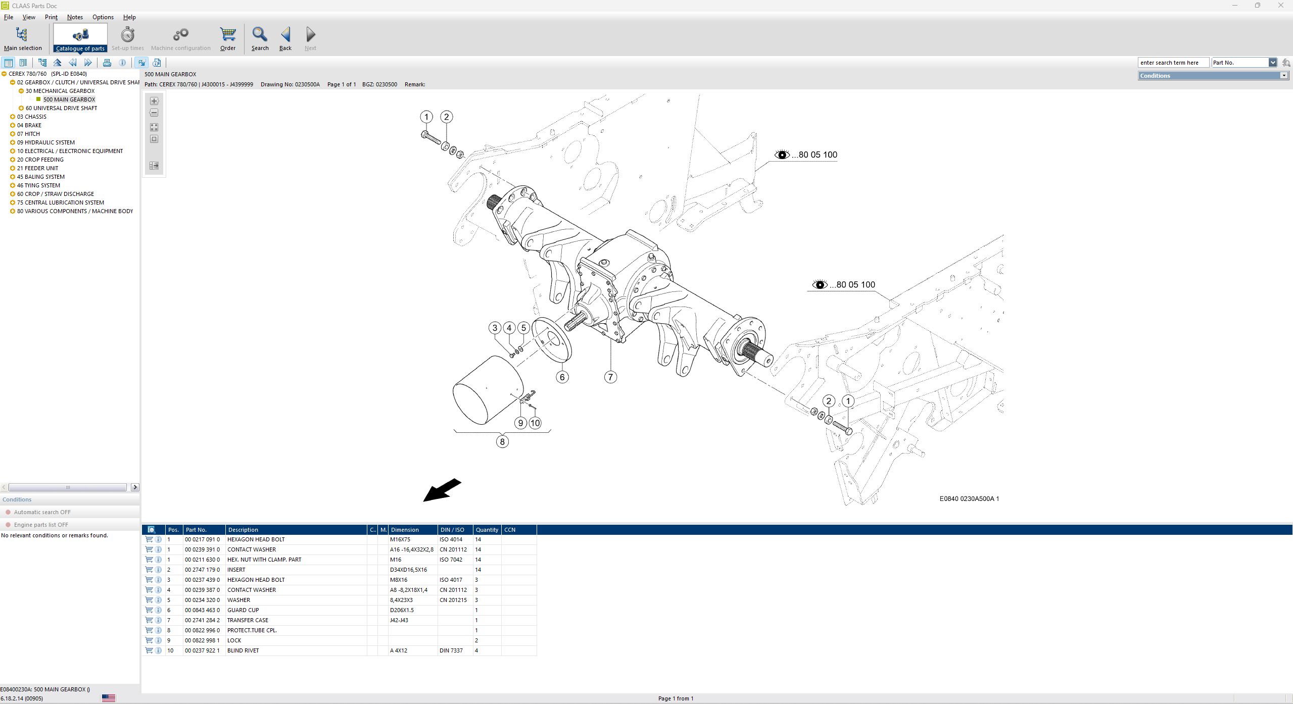 Claas Parts Doc 2.2 10.2025 905 EPC Spare Parts Catalog 5