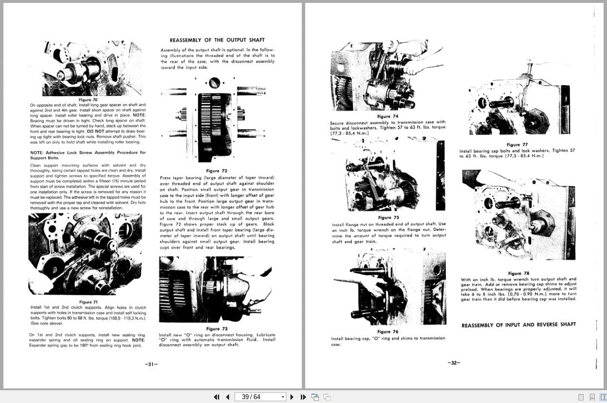 Clark Hurth Powershift Transmission 5000 Series Maintenance Service Manual EN (3)