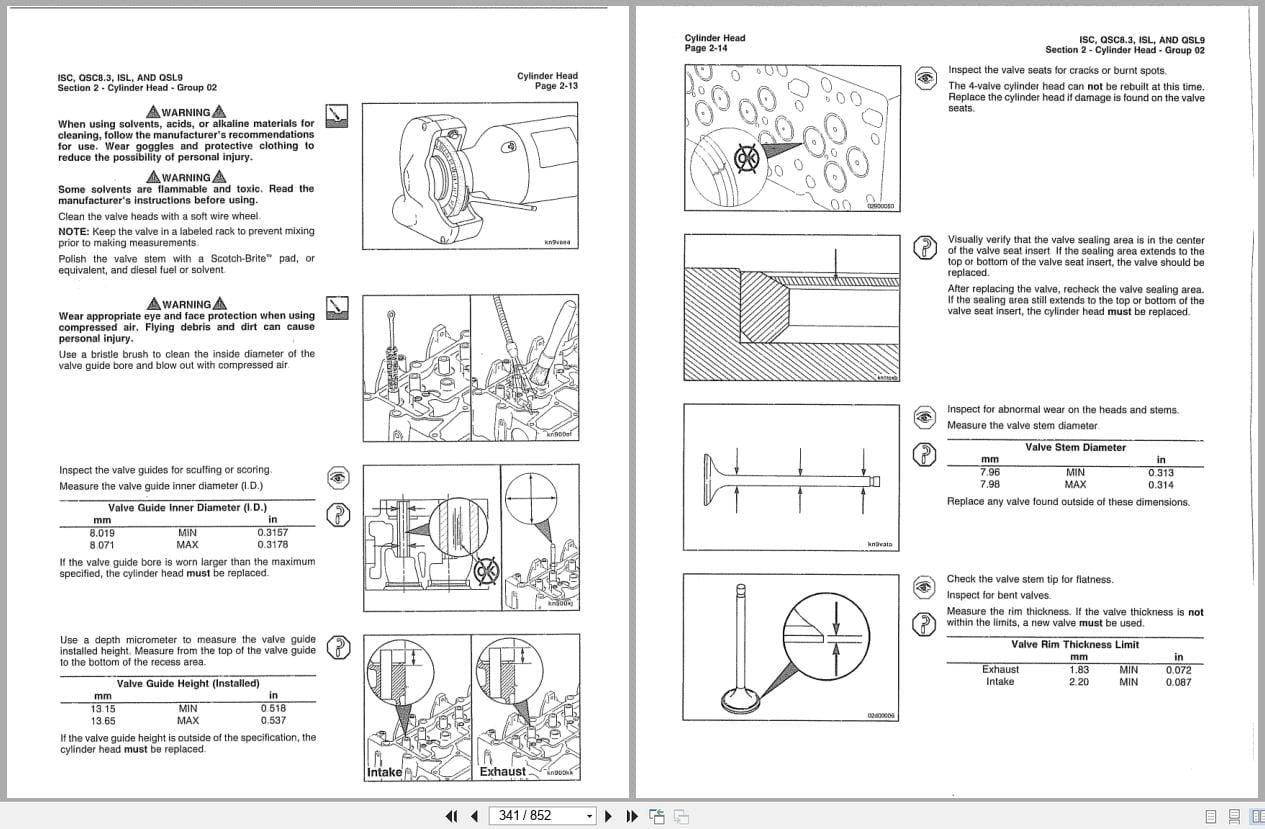 Cummins Engine ISC QSC8.3 ISL QSL9 Troubleshooting and Repair Manual 4021418 2005 EN (2)