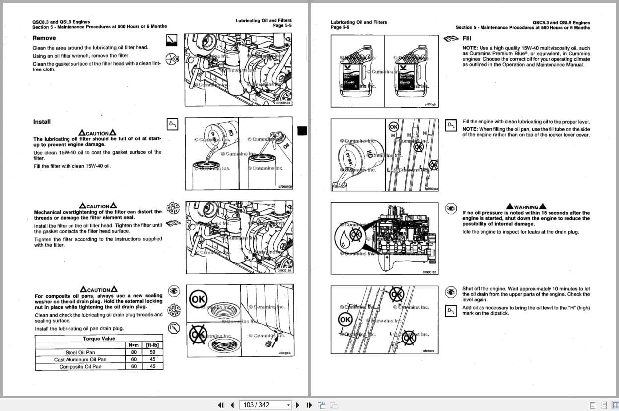 Cummins Engine QSC8.3 QSL9 Operation and Maintenance Manual 4021518 2006 EN (2)