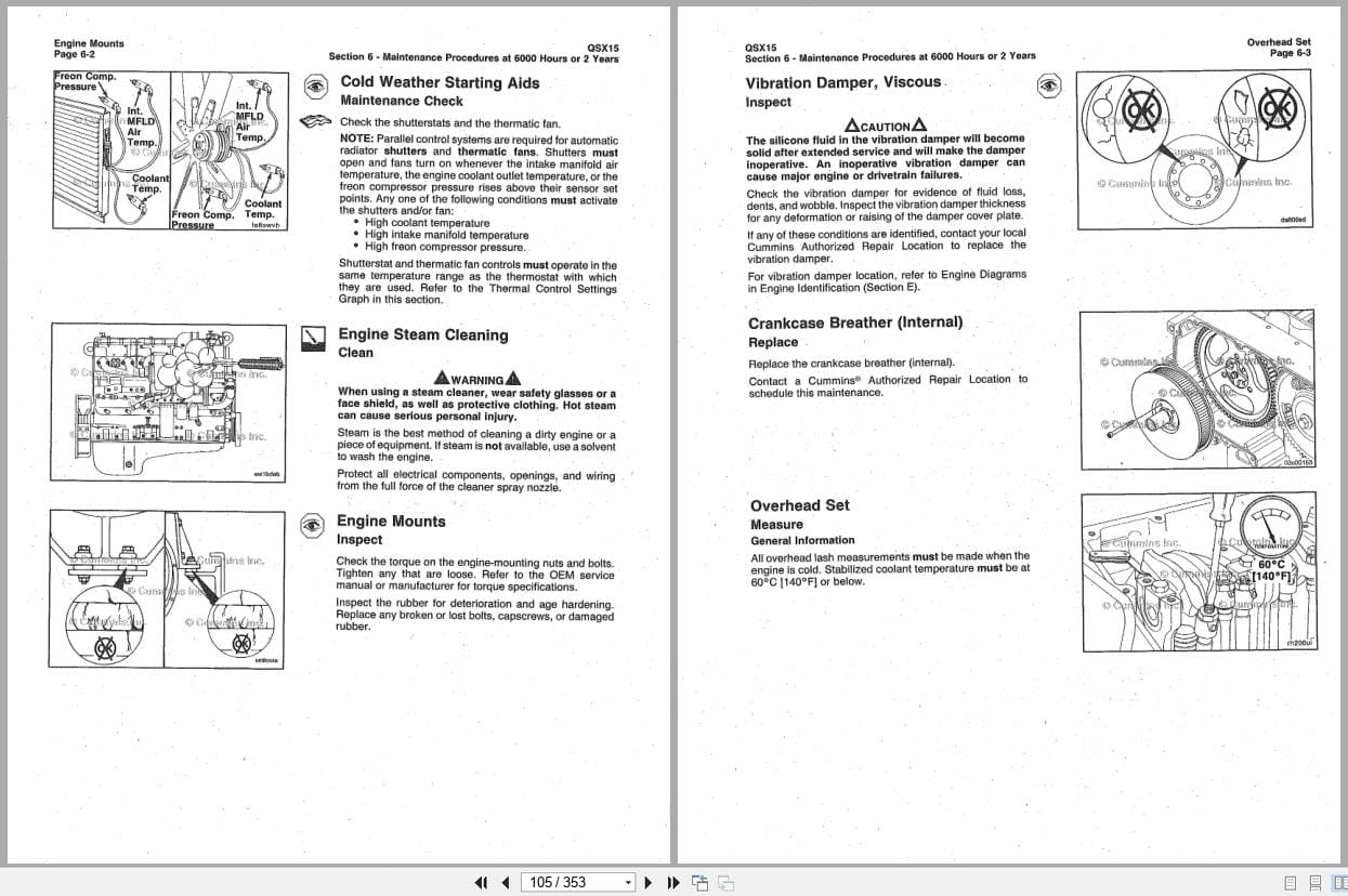 Cummins Engine QSX15 Operation and Maintenance Manual 3666423 2010 EN (2)