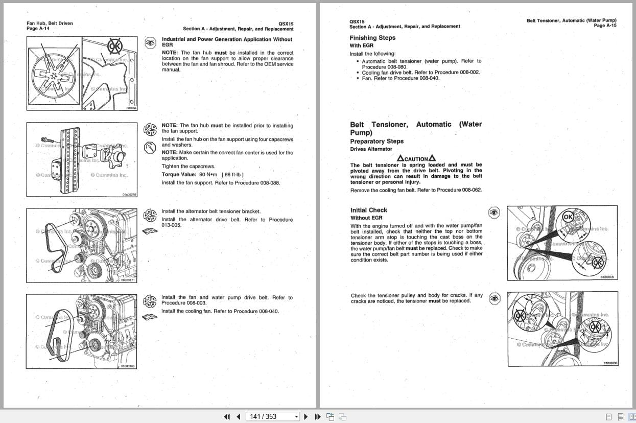 Cummins Engine QSX15 Operation and Maintenance Manual 3666423 2010 EN (3)