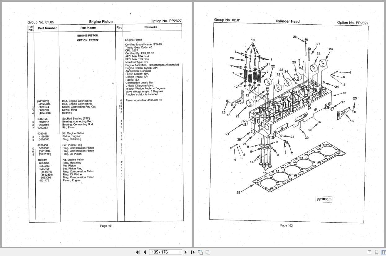 Cummins Engine QSX15 Parts Catalog EN (3)