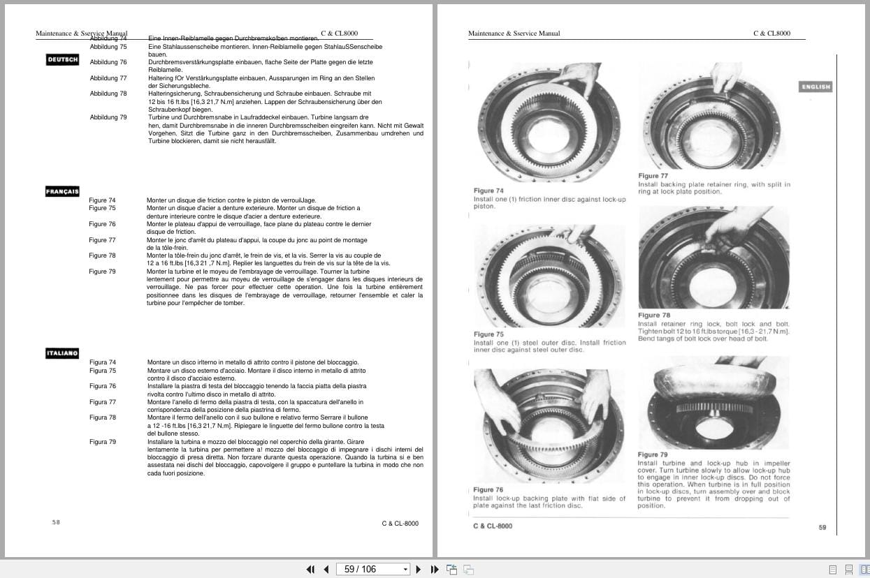 Dana Converter C8000 CL8000 Maintenance Service Manual EN (3)