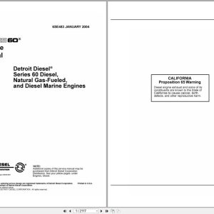 Detroit Diesel Engine Series 60 Service Manual 6SE483 2004 EN (1)