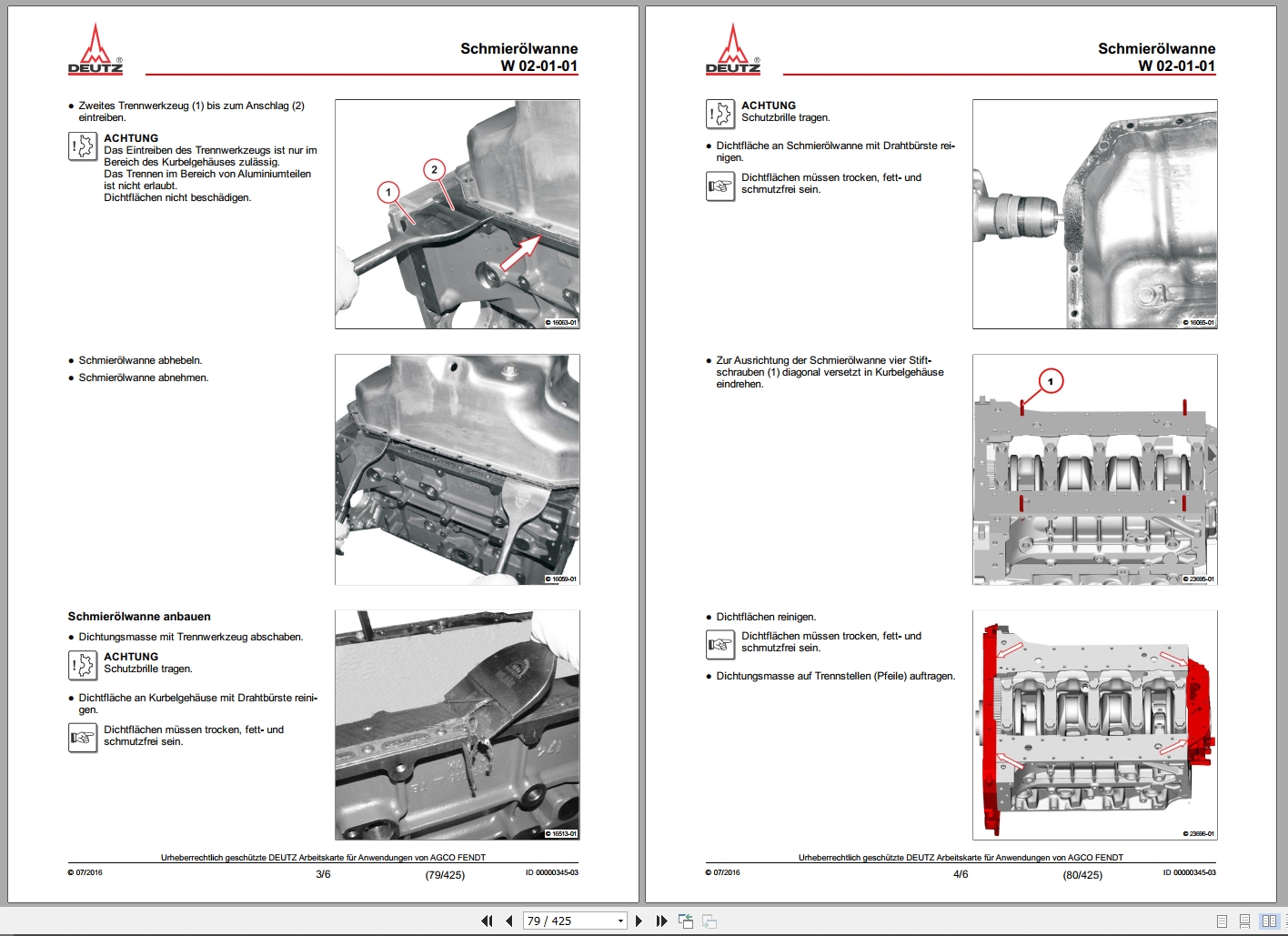 Deutz Engine TCD 4.1 L4 Tier 4f Workshop Manual 03124479de 2017 DE (2)