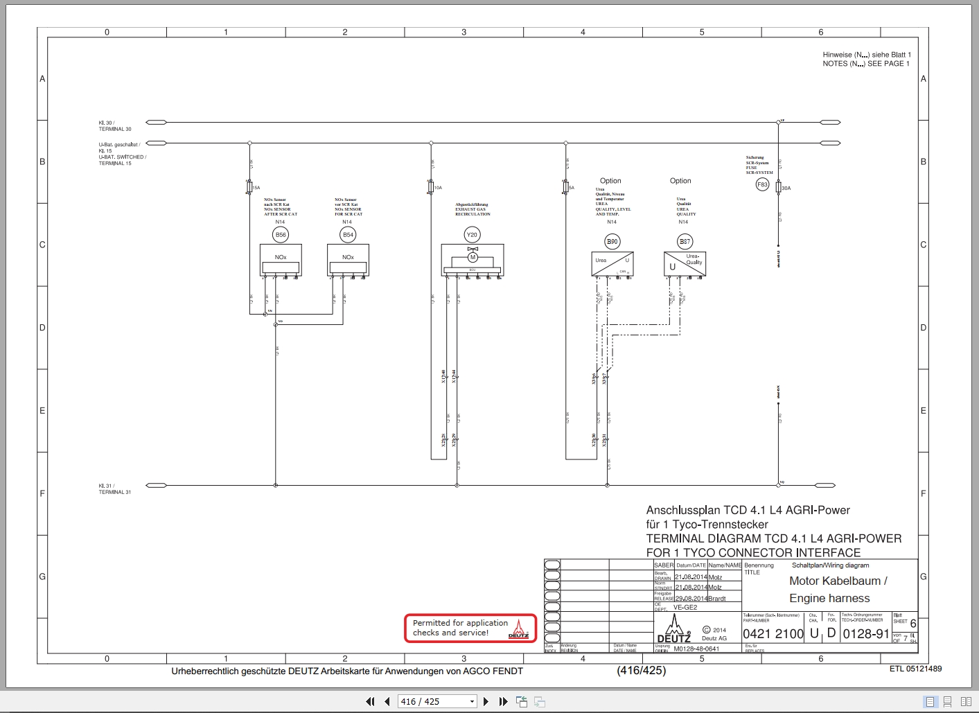 Deutz Engine TCD 4.1 L4 Tier 4f Workshop Manual 03124479de 2017 DE (3)