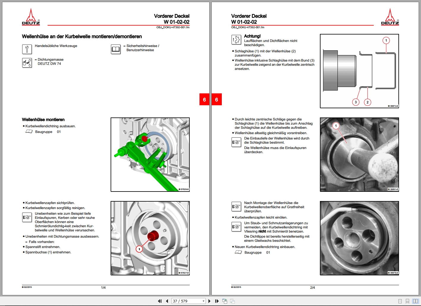 Deutz Engine TCD 6.1 L6 4V Workshop Manual DE (2)