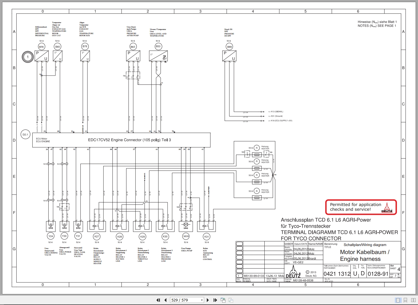 Deutz Engine TCD 6.1 L6 4V Workshop Manual DE (3)