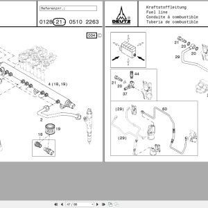 Deutz Engine TD20132V TCD20132V Spare Parts Catalog 03123529 2007 DE EN FR ES (3)