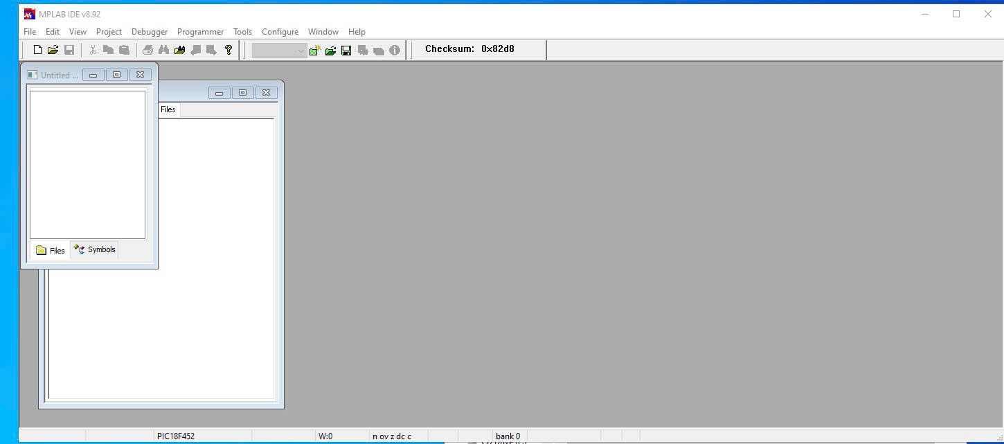 Doosan SCR Display MPLAB IDE v8.92 1
