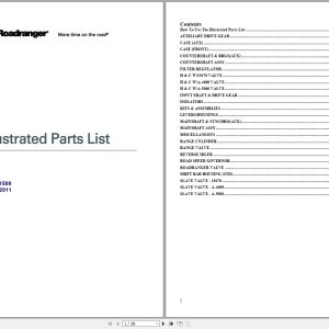 Eaton Fuller Transmission RT 11509 Illustrated Parts List 2011 (1)