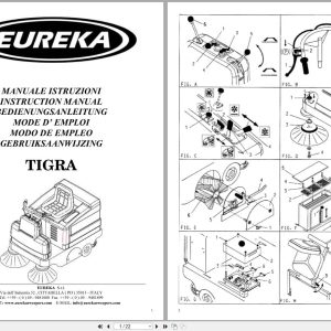 Eureka Sweeper Tigra Instruction Manual IT EN DE FR ES NL (1)