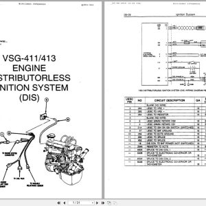 Ford Engine VSG 411 VSG 413 Distributorless Ignition System (1)