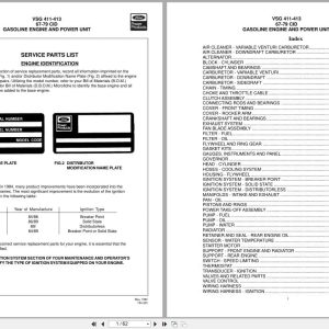 Ford Engine VSG 411 VSG 413 Parts Manual (1)