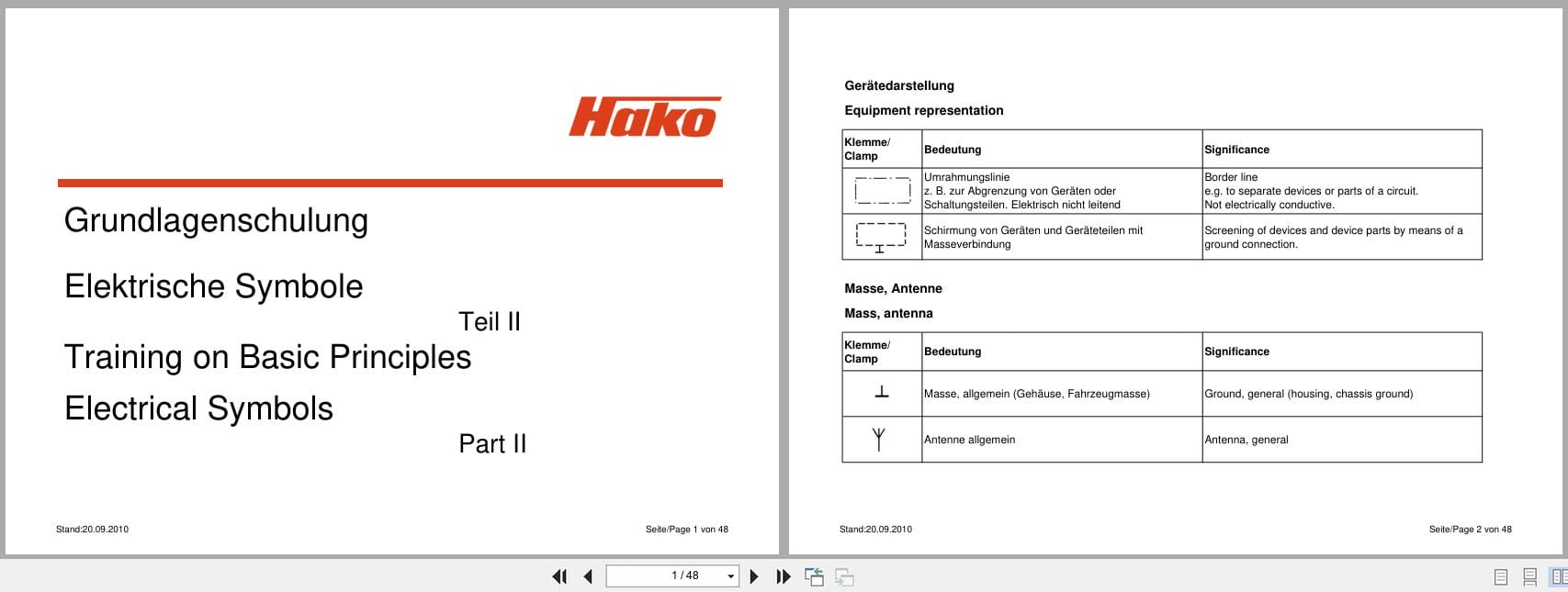Hako Electrical Symbols Training On Basic Principles 2010 EN DE (1)