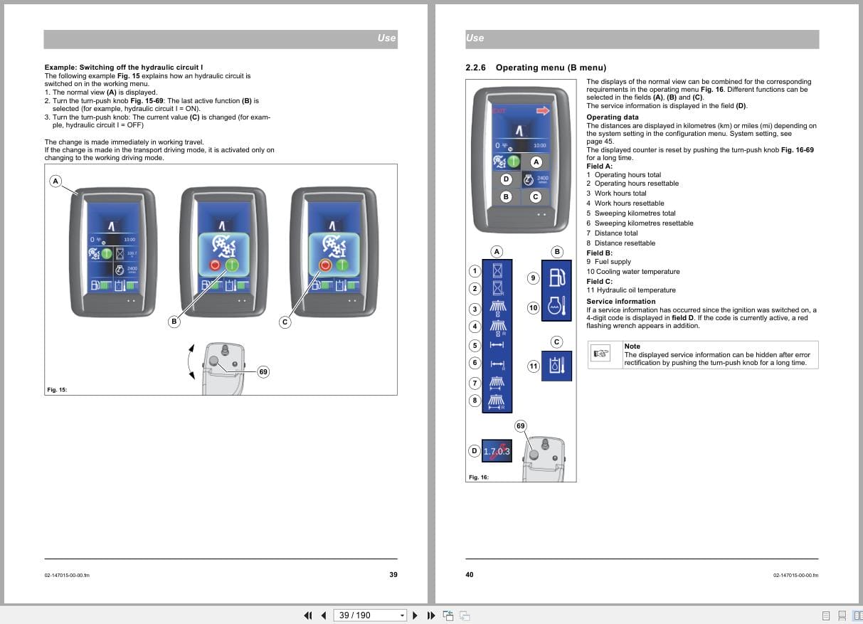 Hako Rider Sweeper Citymaster 650 Operation Manual (3)