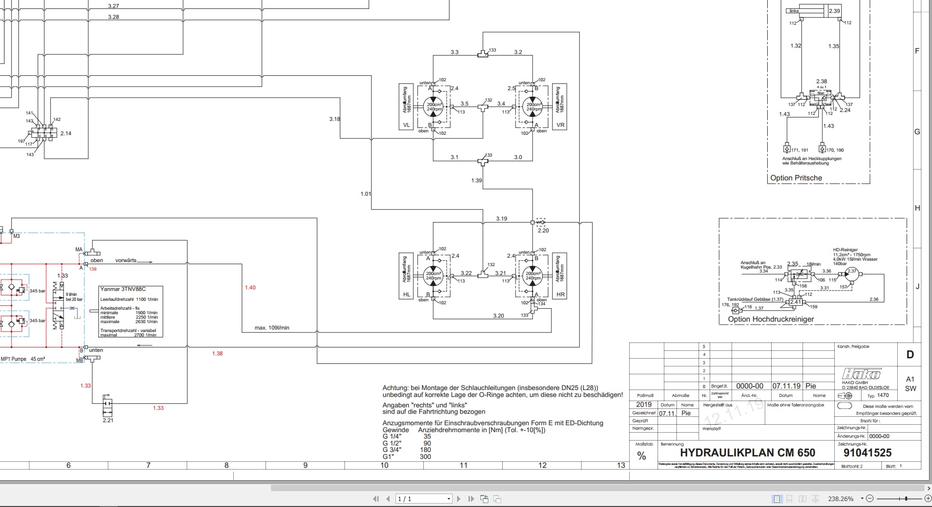 Hako Rider Sweeper Citymaster 650 Service Manual (4)